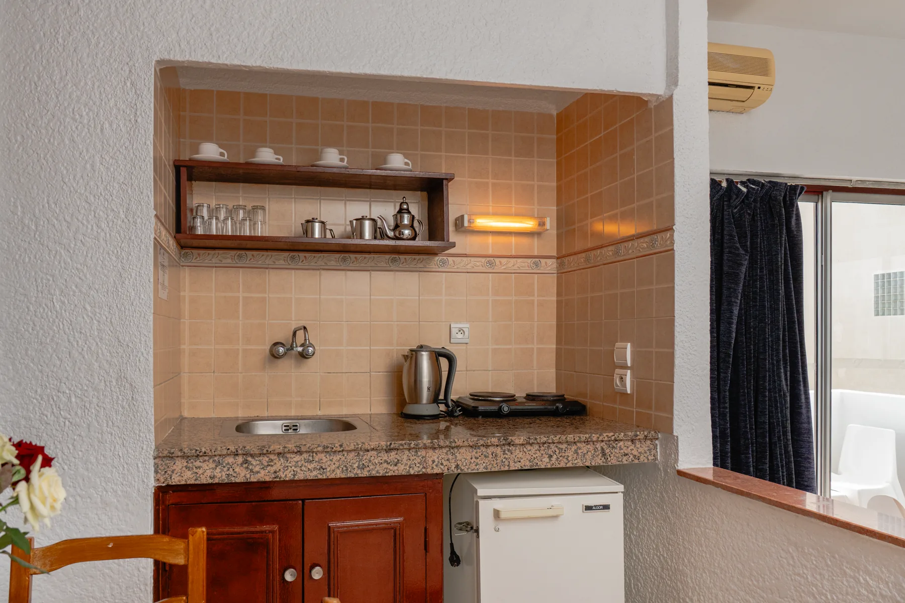 Kitchenette équipée du Studio Double