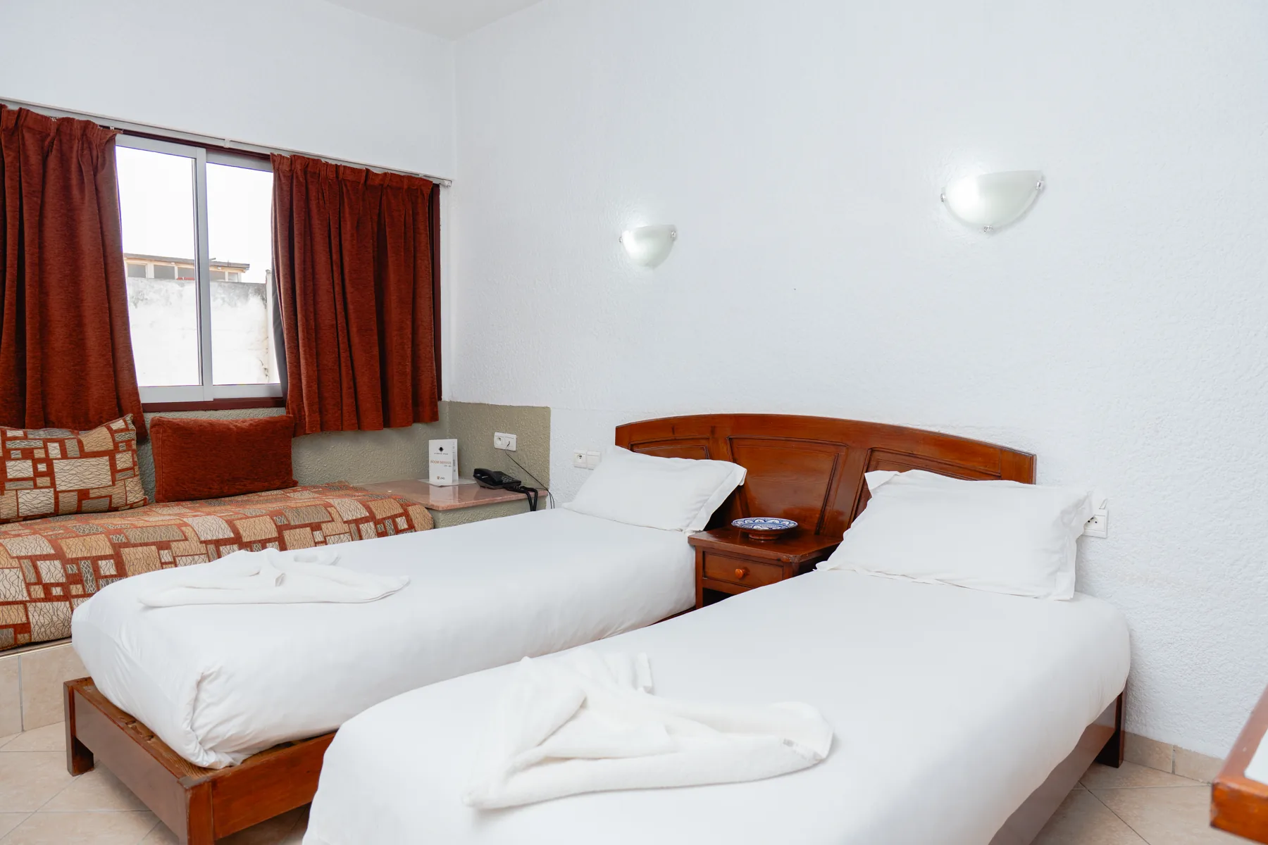 Chambre du Studio Quintuple, Studiotel Afoud Agadir