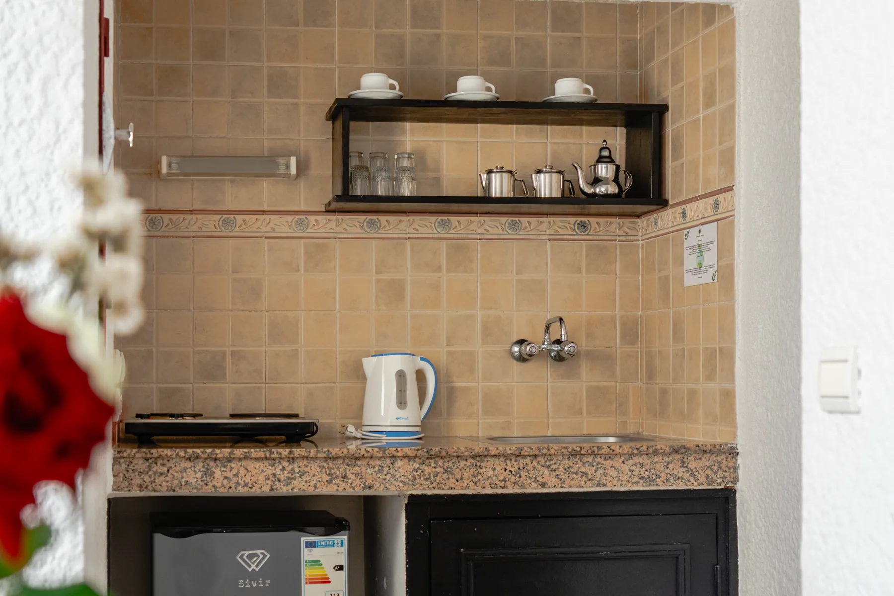 Kitchenette équipée du Studio Single
