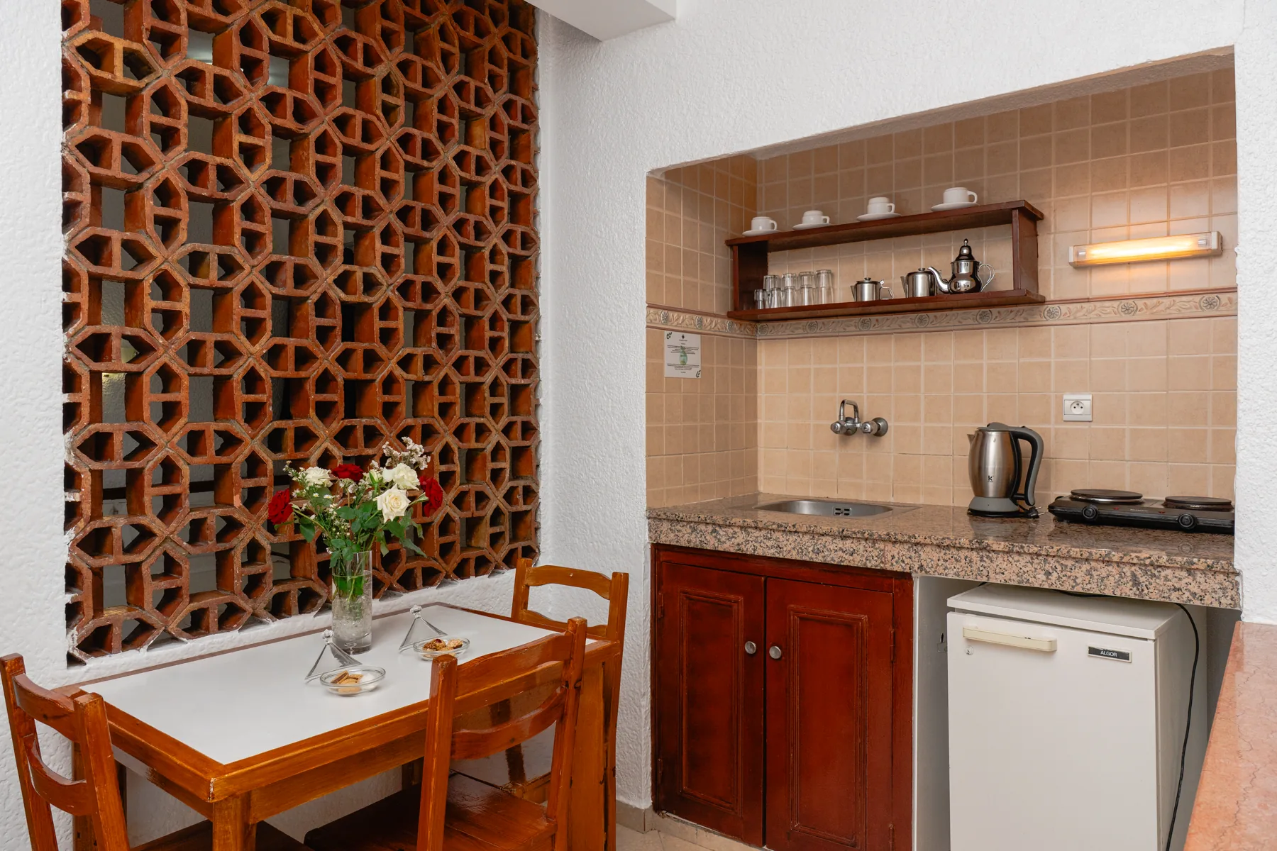 Kitchenette équipée du Studio Triple